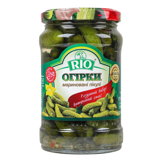 Огірки мариновані пікулі Ріо 300мл