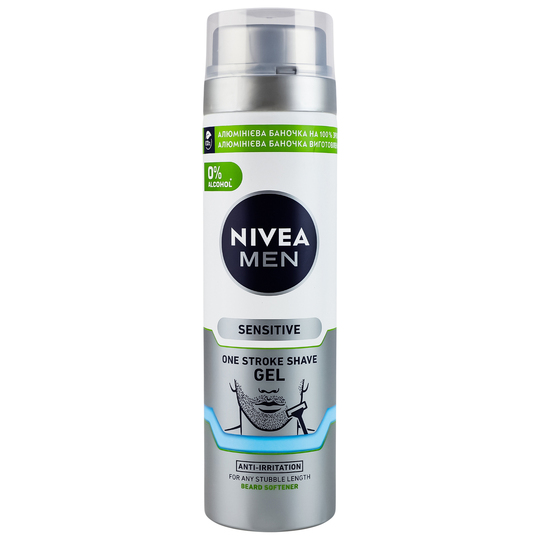 Гель д/брит.д/3-х ден.щетини Nivea 200мл