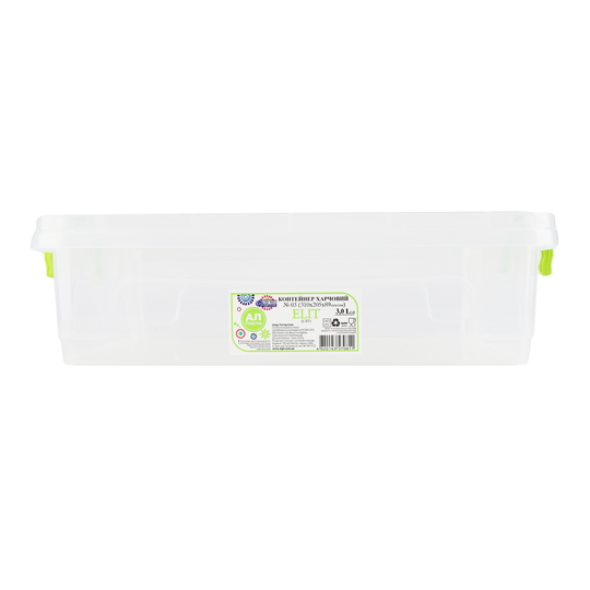 Контейнер плоский Ал-Пластик Elit 3,0л