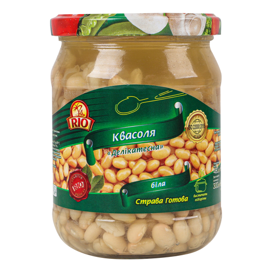 Квасоля натуральна Pio 480мл
