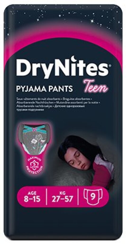 Трусики ніч.Huggies Д.Найтсдів.8-15р.9шт