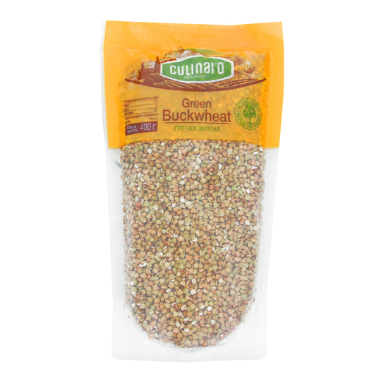 Крупа гречана зелена Culinaro 400г