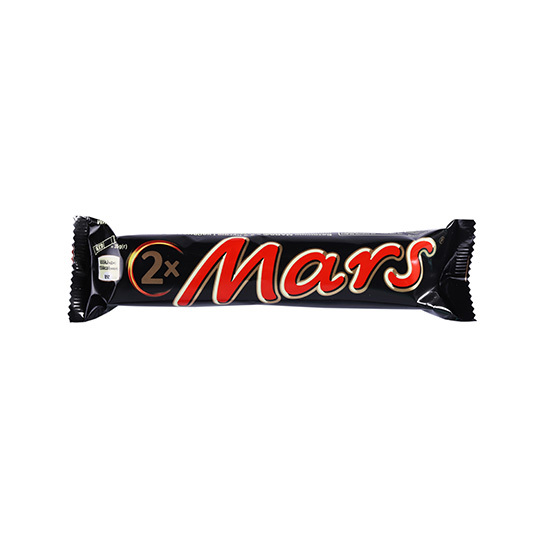 Батончик Mars*2 з нугою та кар.70г
