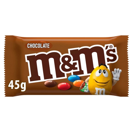Драже шок.M&M's з молоч.шокол 45г