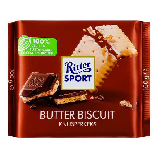 Шоколад м.печиво Ritter Sport 100г