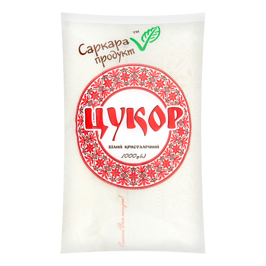 Цукор б.крис.ІІкат.Саркара Продукт 1кг
