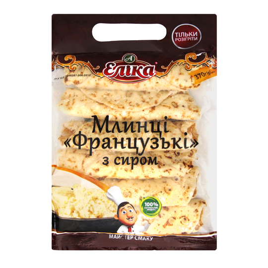 Млинці Французські з сиром Еліка 370 г