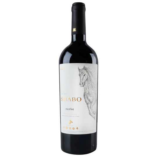 Вино Shabo Мерло ч/с14%0,75л