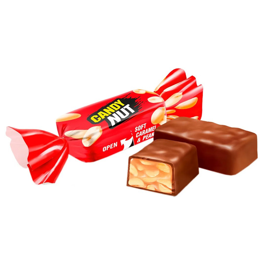 Цукерки Рошен Candy Nut карам.з арах.ваг