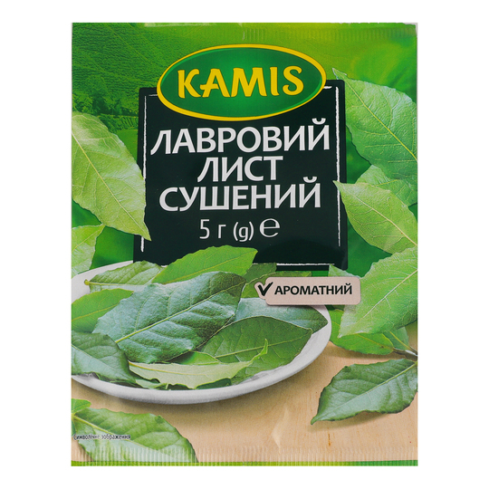 Лавровий лист Kamis 5г