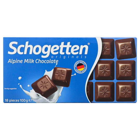 Шоколад молочний Schogetten 100г