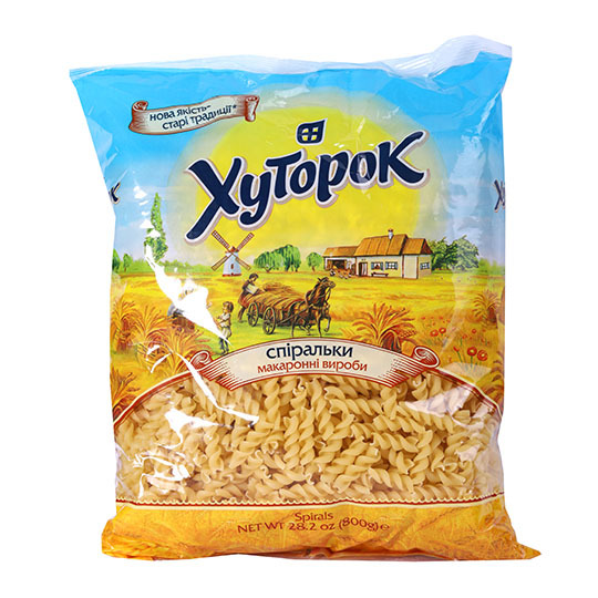 Макарони Спіраль Хуторок 800г
