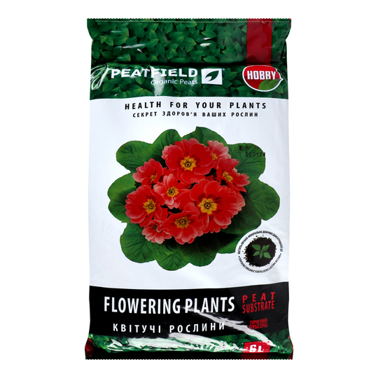 Субстрат торф.Peatfield д/квіт.рослин 6л
