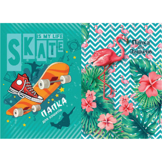 Папка д/зош.на гумках карт.Рюкзачок