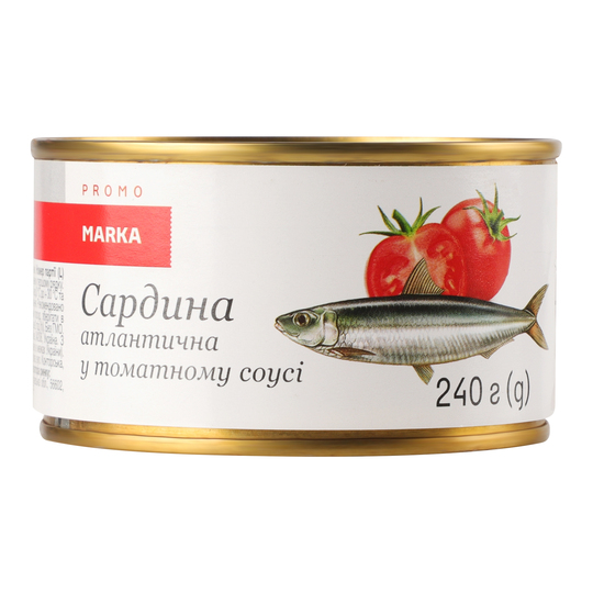 Сардини в том.соусі Marka Promo 240г