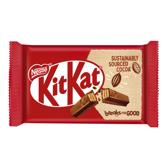Батончик шок.Kit Kat 4-fing.Nestle 41,5г