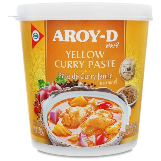 Паста Карі жовта Aroy-D 400г