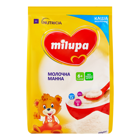 Каша Milupa манна 210г