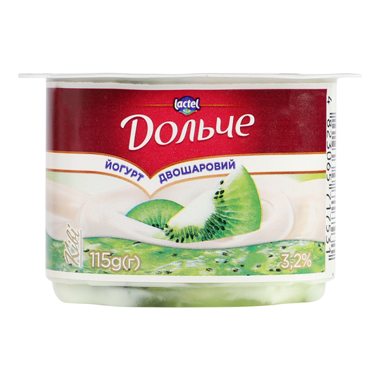 Йогурт 3,2% д/ш.ківі Дольче ст.0,115 кг