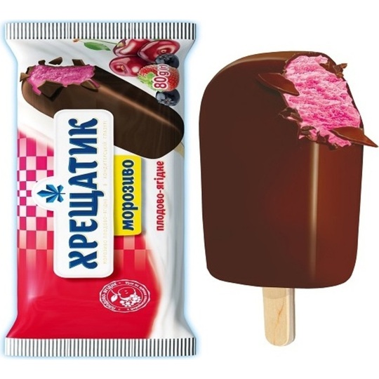 Морозиво пл.яг.в кондит.гл.Хрещатик 80г