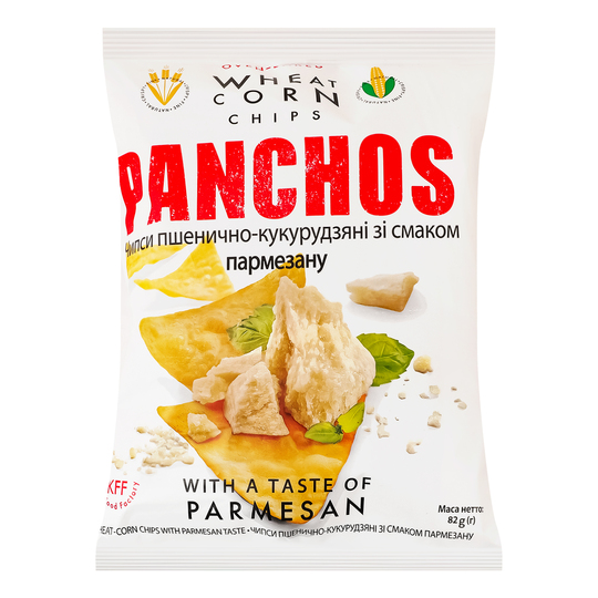 Чипси зі смак.сиру пармезан Panchos 82г