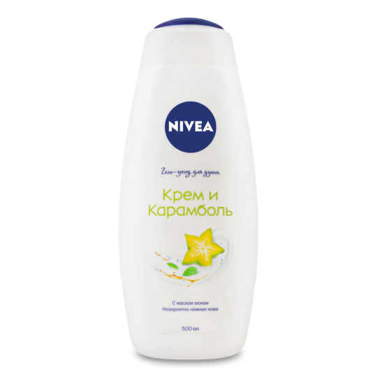 Гель-догляд д/душу Крем Кар.Nivea 500мл