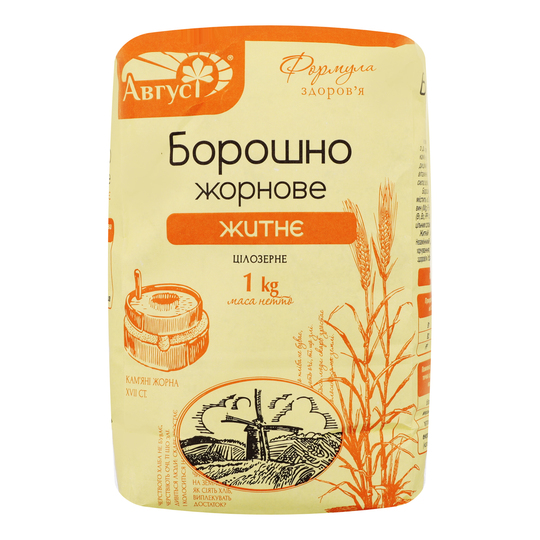 Борошно жит.Формула здоров'я Август 1кг