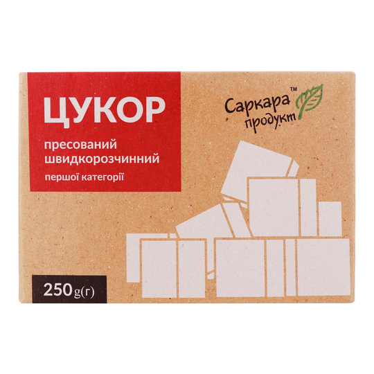 Цукор прес.кубик Саркара Продукт 250г