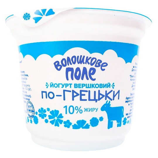 Йогурт 10% по-Грец.Волош.поле п/ст.200г