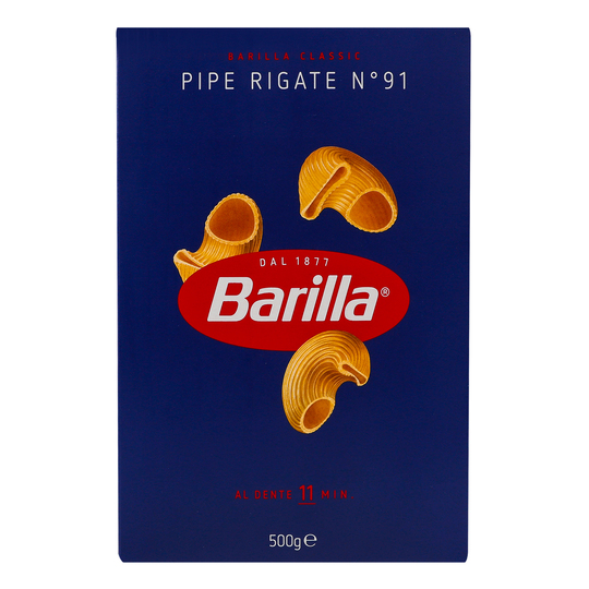 Макарони Pipe Rigate Barilla 500г