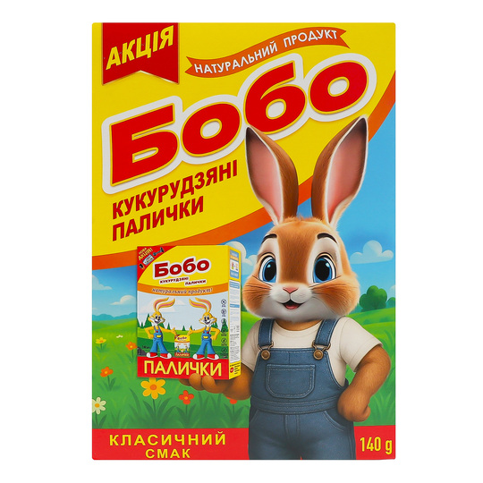 Палички кук.Бобо н/гл.сол.карт.кор.140 г