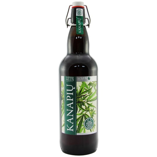 Пиво напівтем.неф. Kanepi Õlu 5% 1л с/пл