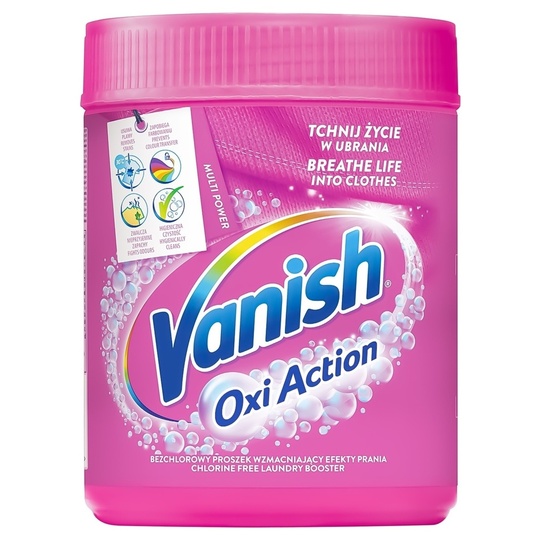 Засіб д/вид.пл.п/п.Vanish Oxi pink 470г