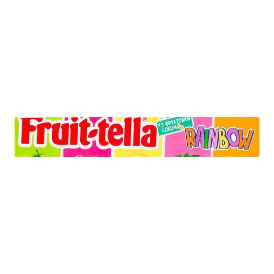Цукерка жув.Fruit-tella Веселка EU 41г