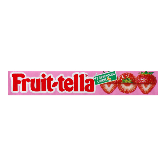 Цукерка жув.Fruit-tella Полуниця EU 41г