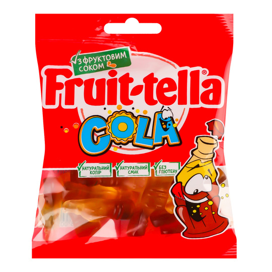 Мармелад жув.Friut-tella COLA 90г