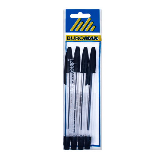 Комплект з 4-х к.руч.Buromax Корв.чор.