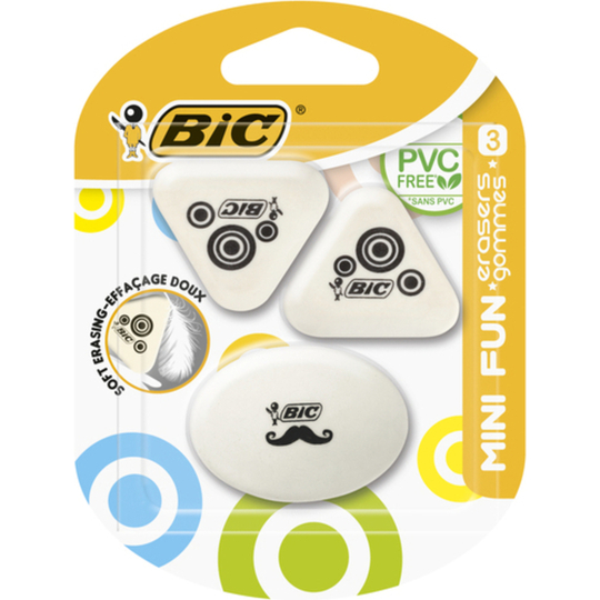 Гумка Міні BIC бл.3 шт 927870