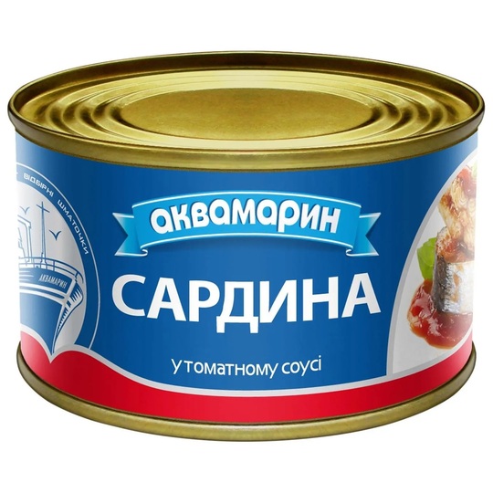 Сардина у т/с Аквамарин 230г