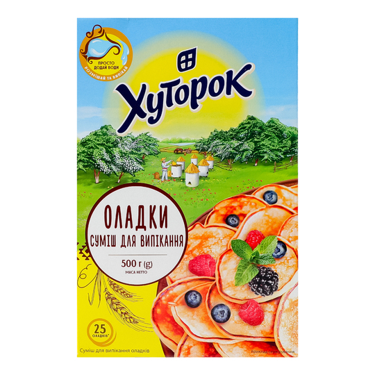 Суміш борош.д/вип.олад.Хуторок 0,5 кг