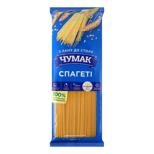 Макарони спагеті Чумак 700г