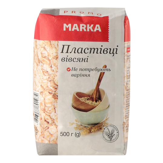 Пластівці вів.швид.приг.Marka Promo 500г