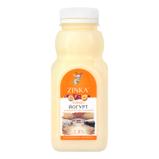 Біфідойогурт 2,8 % см.перс.Zinka пл.300г