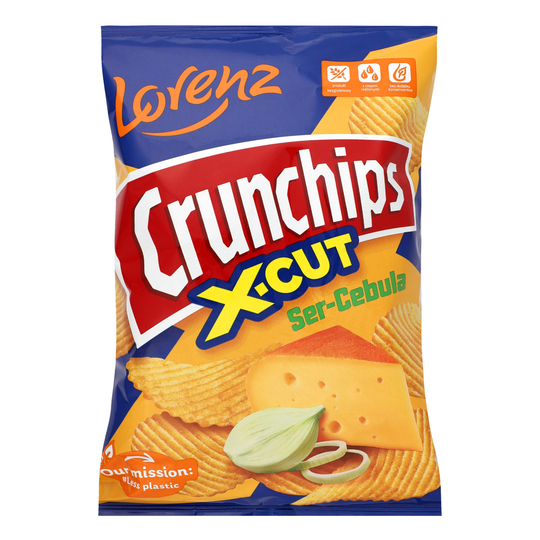 Чипси картопл.сир цибуля Crunchips 140г