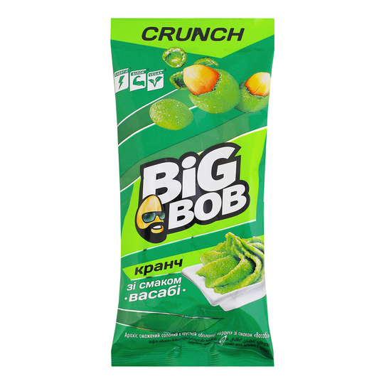 Арахіс в оболонці васабі Big Bob 55г