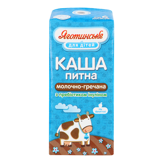 Каша 2% мол.греч.Яготин Тетра-Брік 200г