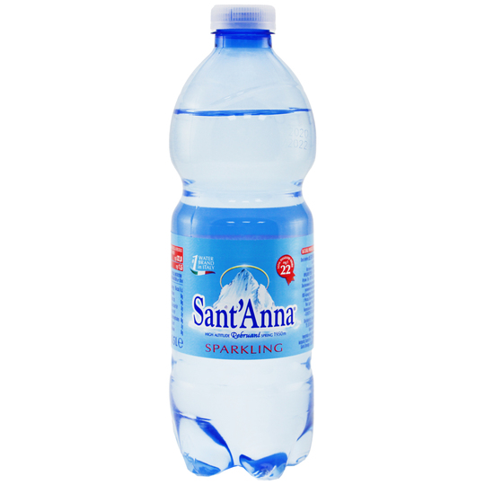 Вода с/газ.Sant'Anna 0,5л ПЕТ