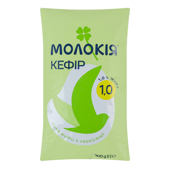 Кефір 1,0% Молокі плівка 900г