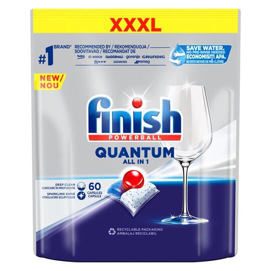 Капсули д/пмм Finish Quant.All in 1 60шт