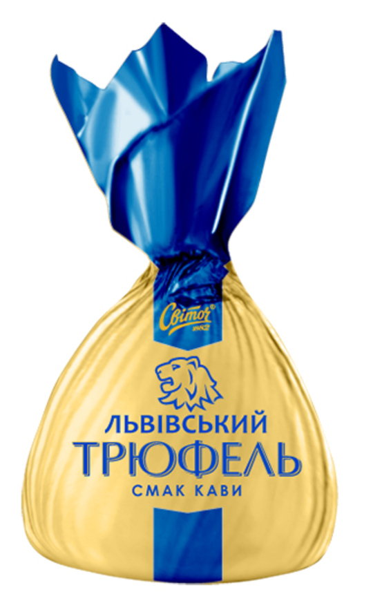 Цукерки Льв.Трюфель Смак Кави Світоч ваг